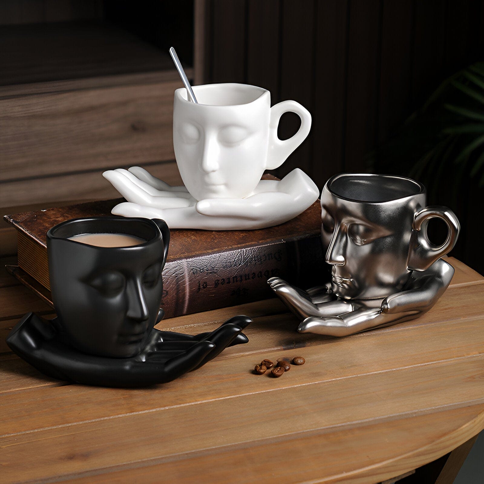 Set de cafea abstract modern | Lersk