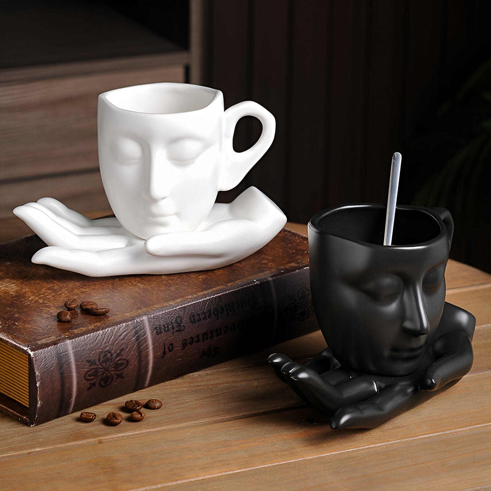 Set de cafea abstract modern | Lersk