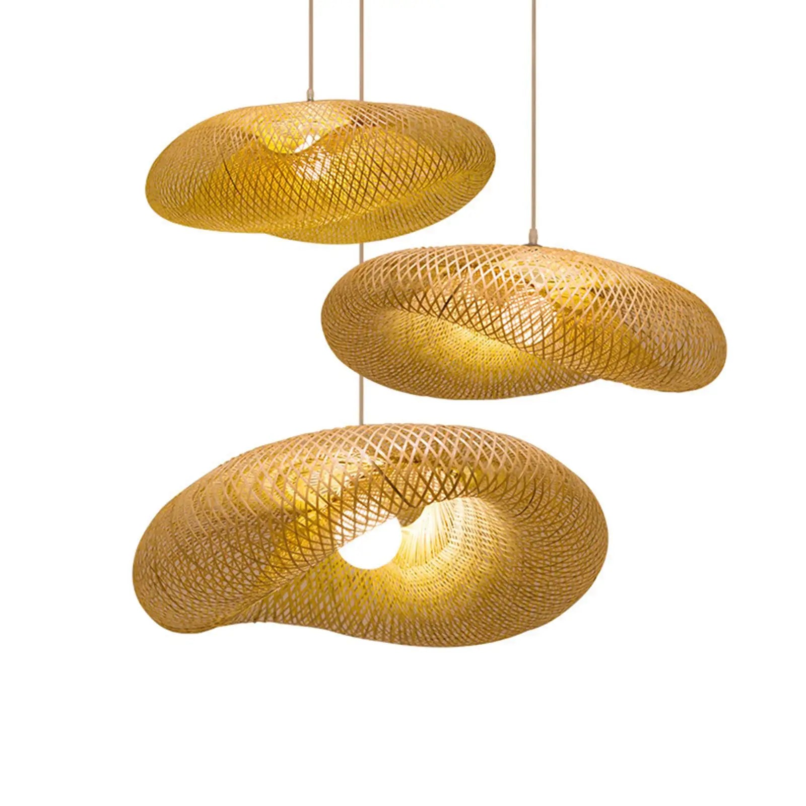 EcoLantern Bamboo LED Pendant Light For Warm Cozy Eco Friendly Homes | Lersk