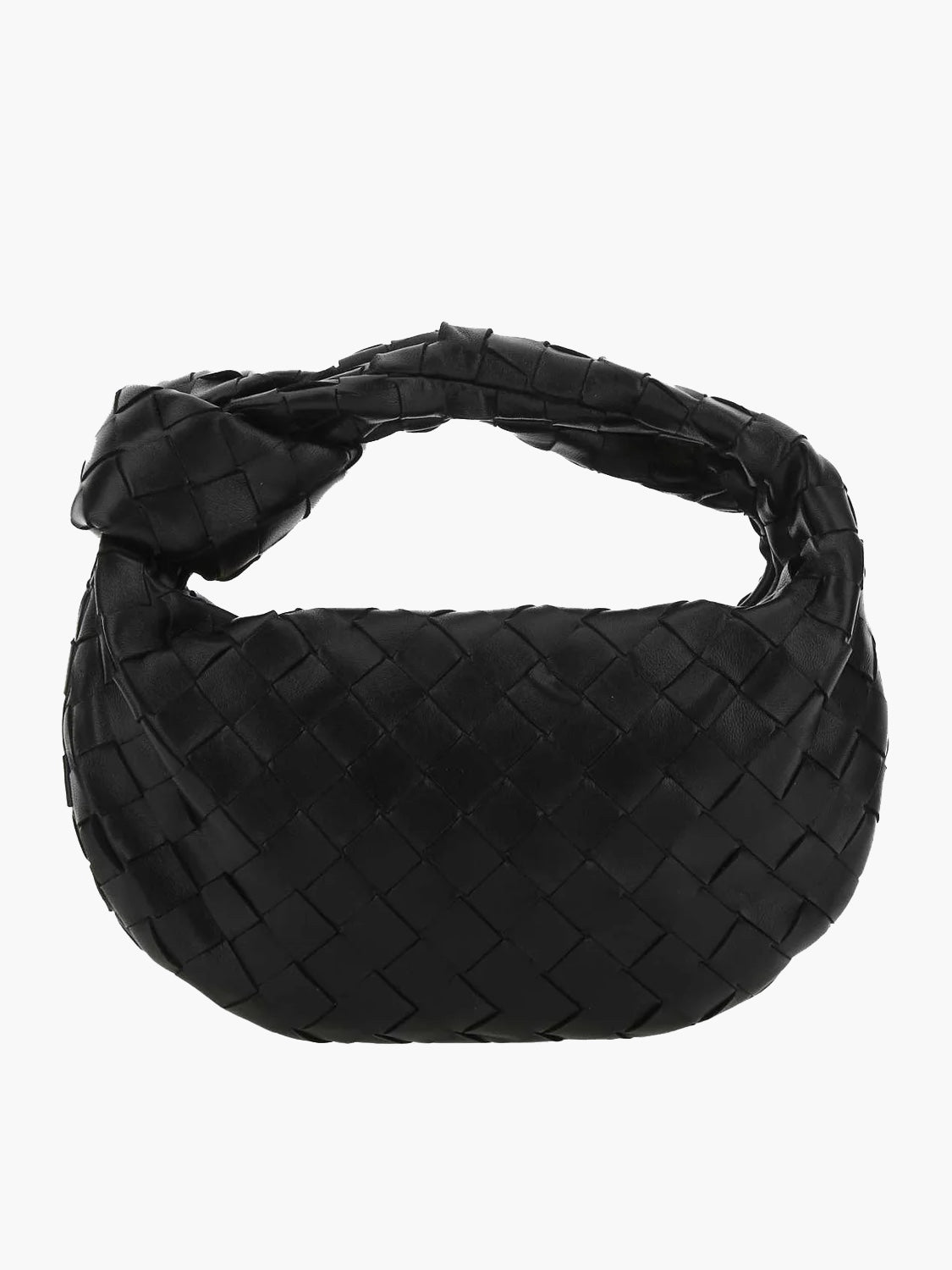 Vegan Leather Woven Shoulder Bag Durable Everyday Handbag For Professionals | Lersk