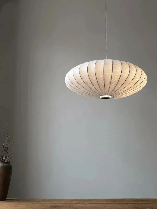 Lunara Silk Pendant Chandelier For Elegant Ambient Glow | Lersk