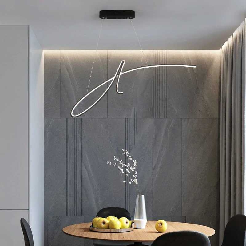 Modern Strip Pendant Light For Home Decor Elegant Ambience | Lersk