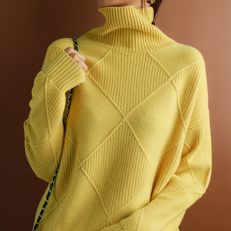 Liora Cashmere Turtleneck Sweater for Everyday Luxury | Lersk