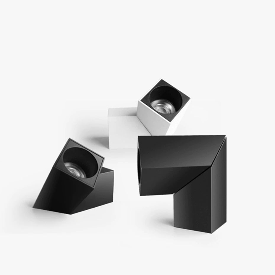 Adjustable Square Surface Mounted Downlight Beam Angle Control For Homeowners | Lersk