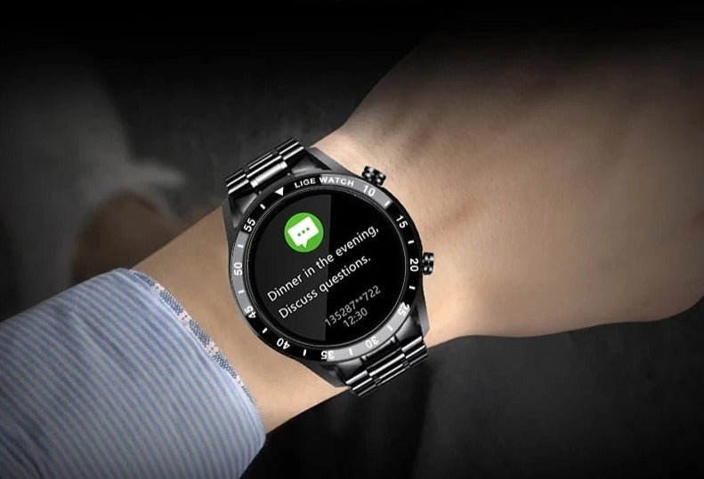 Luxuriöse 4G-Smartwatch mit elegantem Connected-Design für Anrufe und Nachrichten unterwegs | Lersk