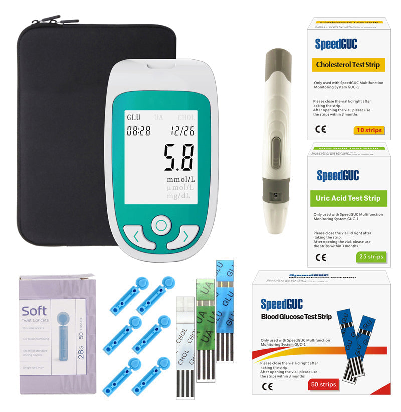 Moniteur de santé AstraGuard : Cholestérol, Glucose et Acide Urique | Lersk