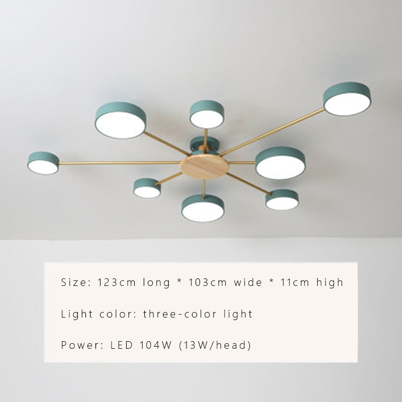 Luminax | Lampadario LED Moderno Scandinavo | Lersk