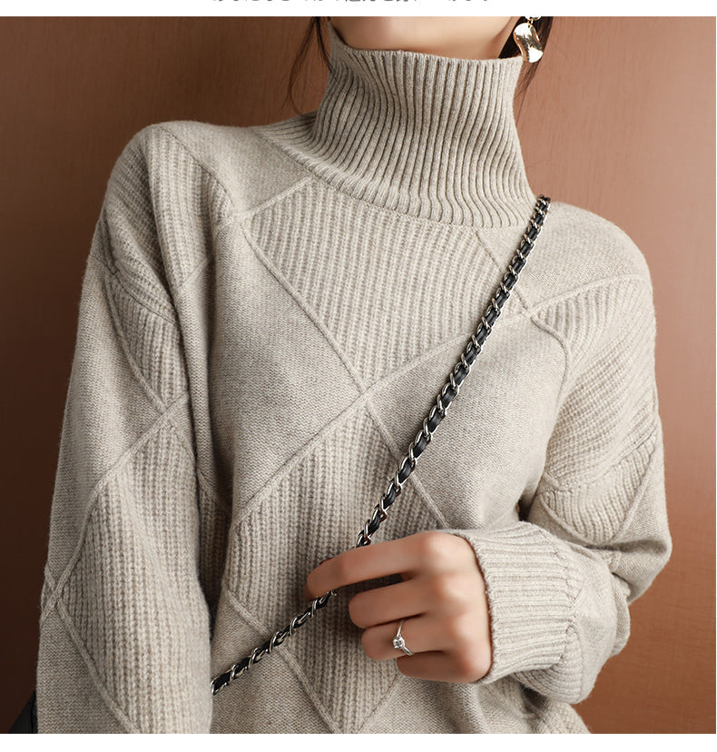 Liora Cashmere Turtleneck Sweater for Everyday Luxury | Lersk