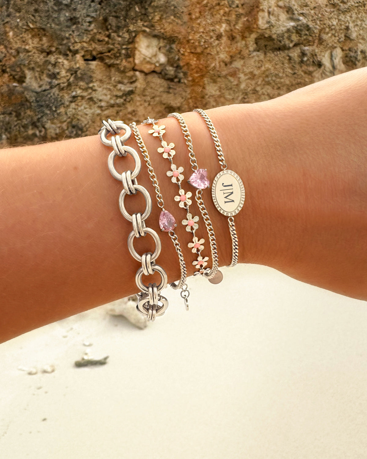 Birthstone Heart Bracelet For Her Meaningful Gift Jewelry | Lersk