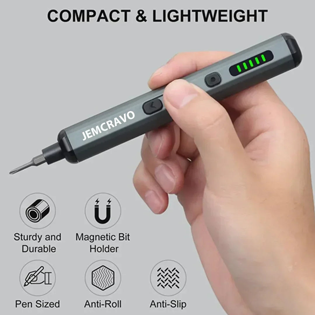 LumaGrip 68v1 Precizní elektrická sada šroubováků s LED | Lersk