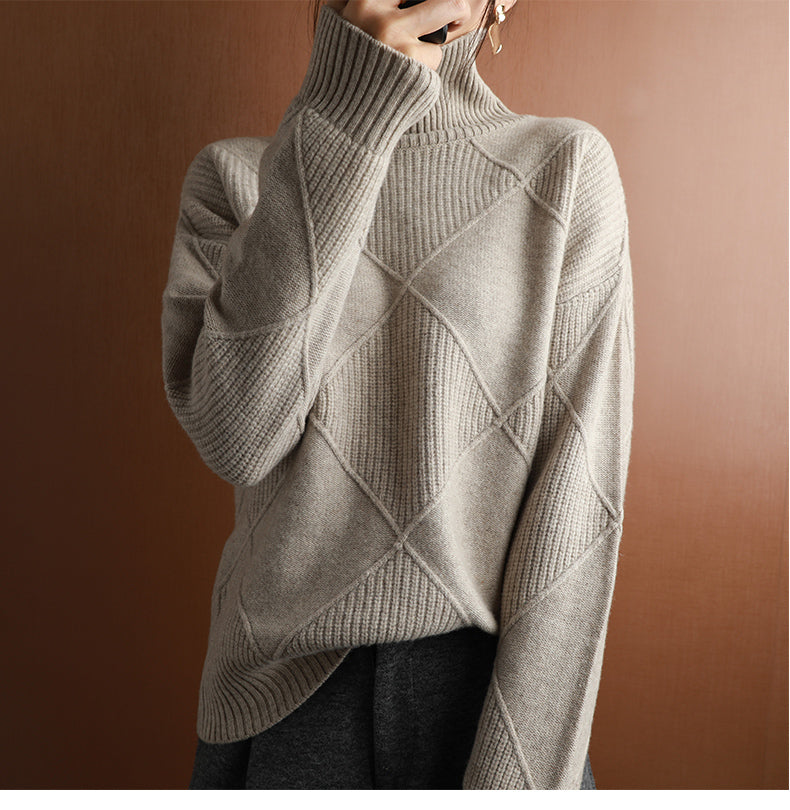 Liora Cashmere Turtleneck Sweater for Everyday Luxury | Lersk