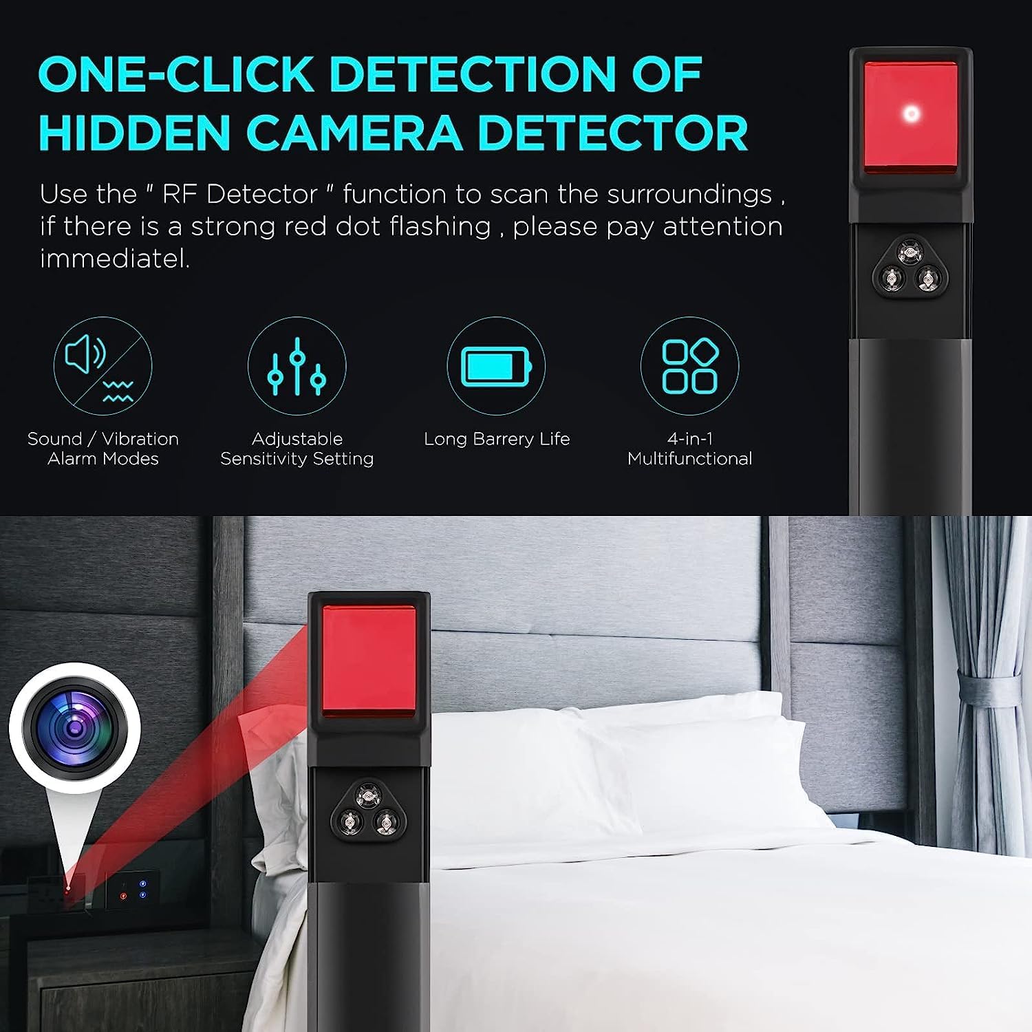 AegisScan | Hidden Camera Detector With Built-In RF And GPS | Lersk