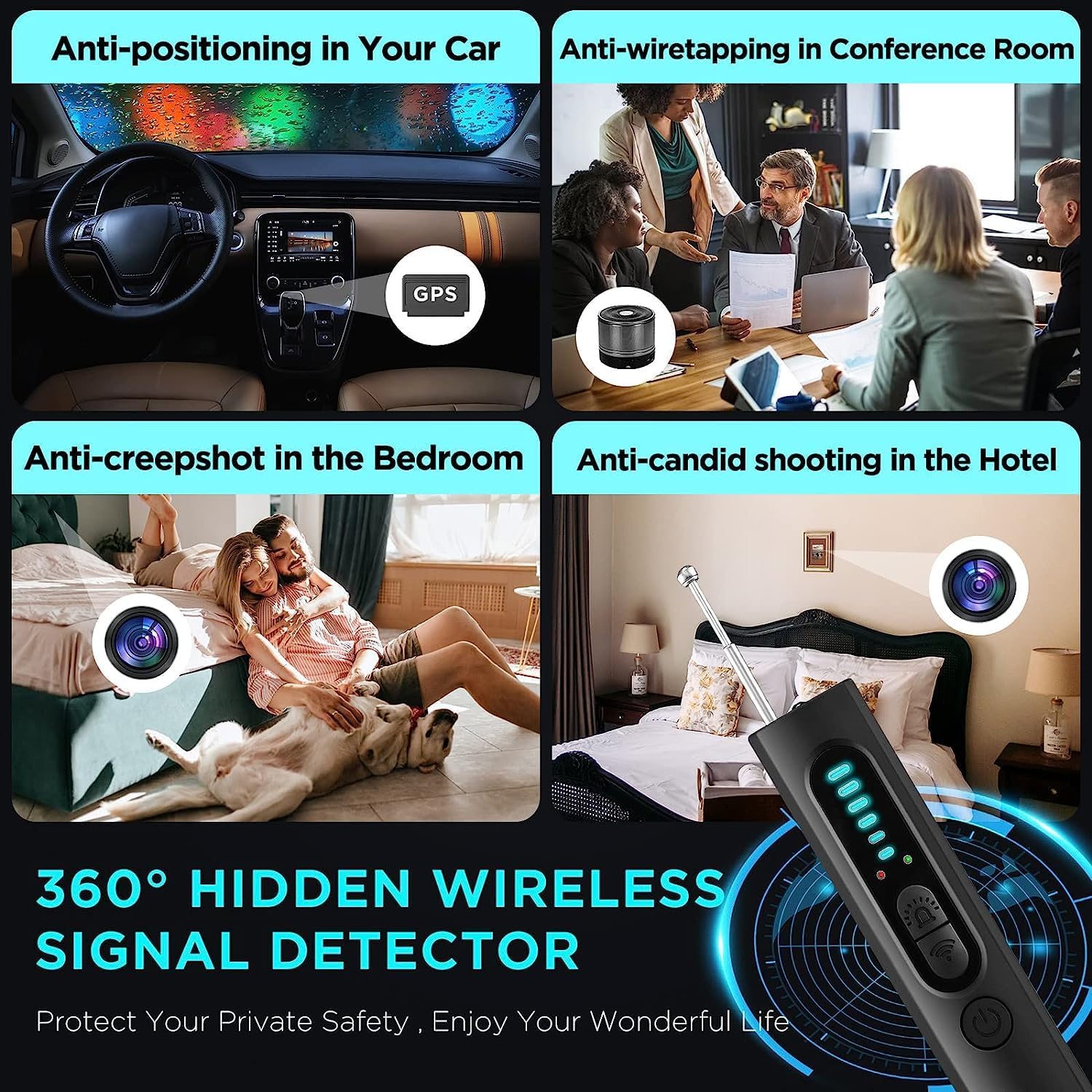 AegisScan | Hidden Camera Detector With Built-In RF And GPS | Lersk