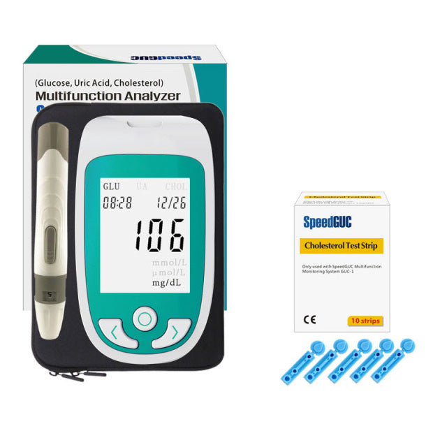 Moniteur de santé AstraGuard : Cholestérol, Glucose et Acide Urique | Lersk