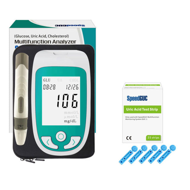 VitalTrack Home Health Monitor for Cholesterol, Glucose, and Uric Acid | Lersk