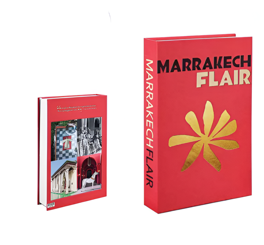 Livros Decorativos ChicFaux para Mesas de Centro e Decoração, Livros Elegantes para Exposição em Casa | Lersk