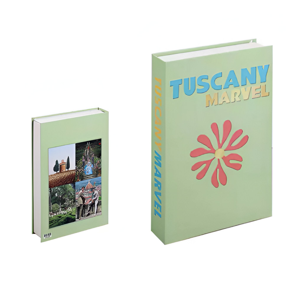 Livros Decorativos ChicFaux para Mesas de Centro e Decoração, Livros Elegantes para Exposição em Casa | Lersk