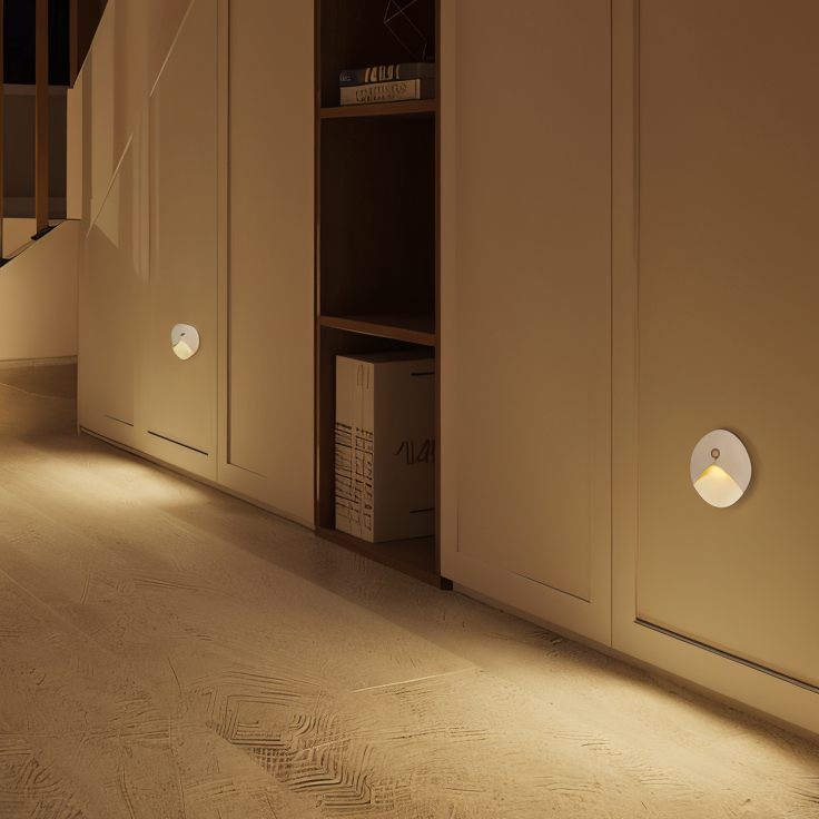 LuminiPath Waterproof IP65 Wall Light For Indoor And Outdoor Use With Motion Sensor LED | Lersk