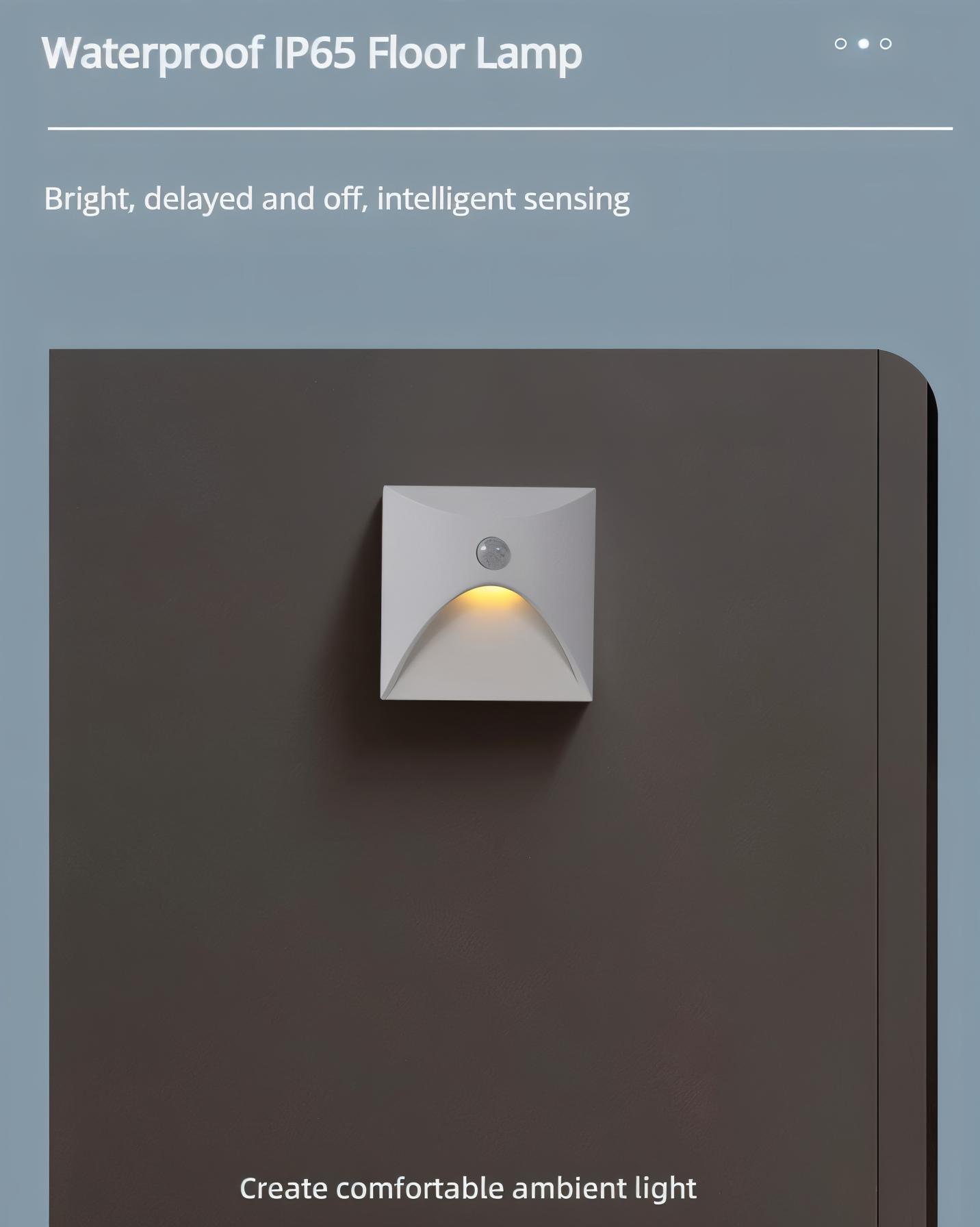 LuminiPath Waterproof IP65 Wall Light For Indoor And Outdoor Use With Motion Sensor LED | Lersk