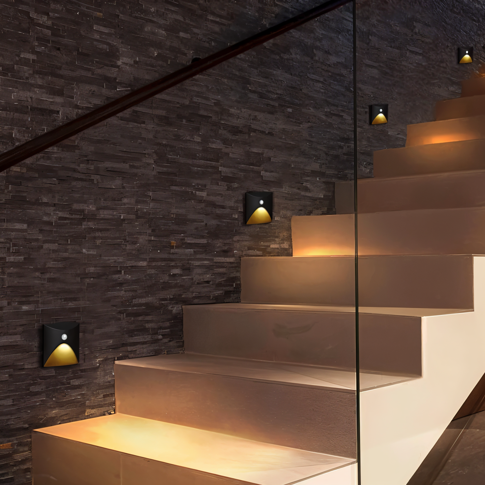 LuminiPath Waterproof IP65 Wall Light For Indoor And Outdoor Use With Motion Sensor LED | Lersk