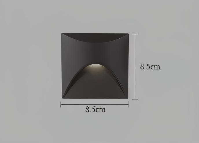 LuminiPath Waterproof IP65 Wall Light For Indoor And Outdoor Use With Motion Sensor LED | Lersk