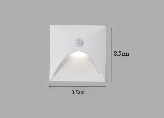 LuminiPath Waterproof IP65 Wall Light For Indoor And Outdoor Use With Motion Sensor LED | Lersk