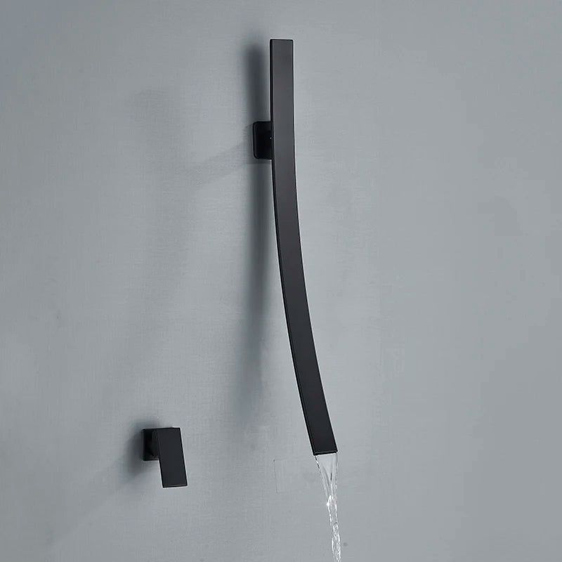 Aeris Arc Spout Faucet Modern Minimalist Bath Fixture | Lersk