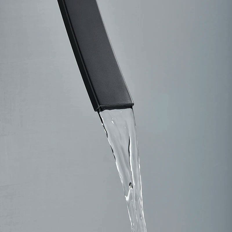 Aeris Arc Spout Faucet Modern Minimalist Bath Fixture | Lersk