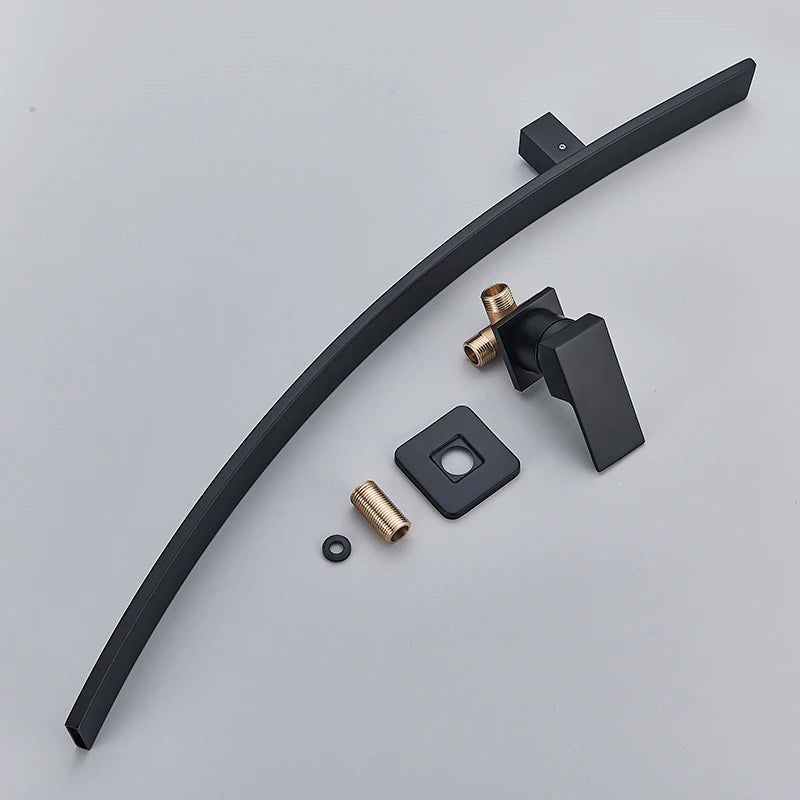 Aeris Arc Spout Faucet Modern Minimalist Bath Fixture | Lersk