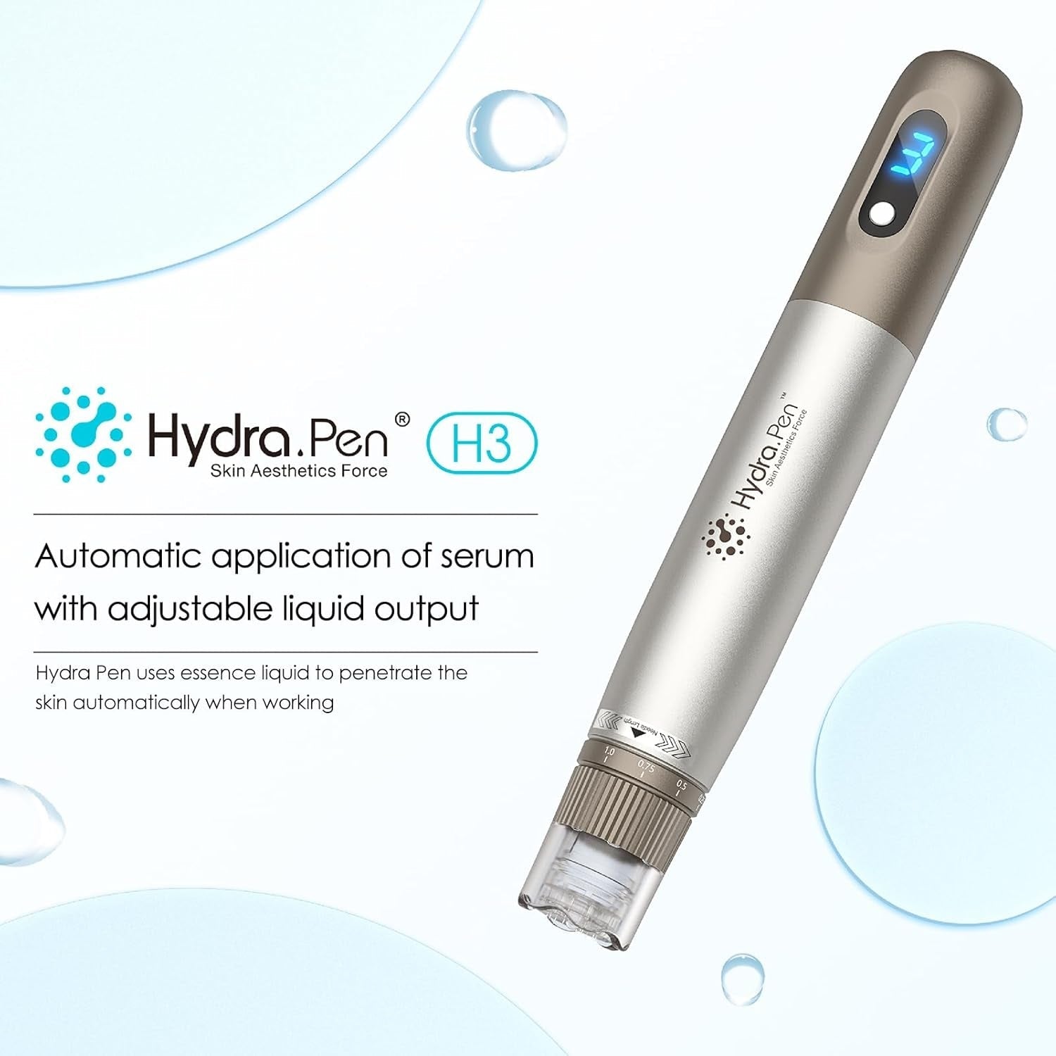 Hydra Pen H3 mikroneedling s infuzí séra pro domácí péči o pleť | Lersk