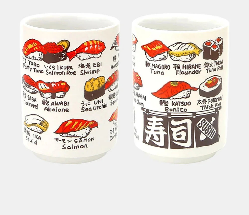 Kiyomi ručně vyráběné japonské čajové šálky | Lersk