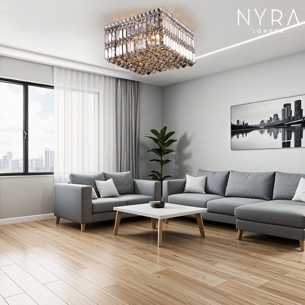 Chandeliers in Jade Crystal | Lersk