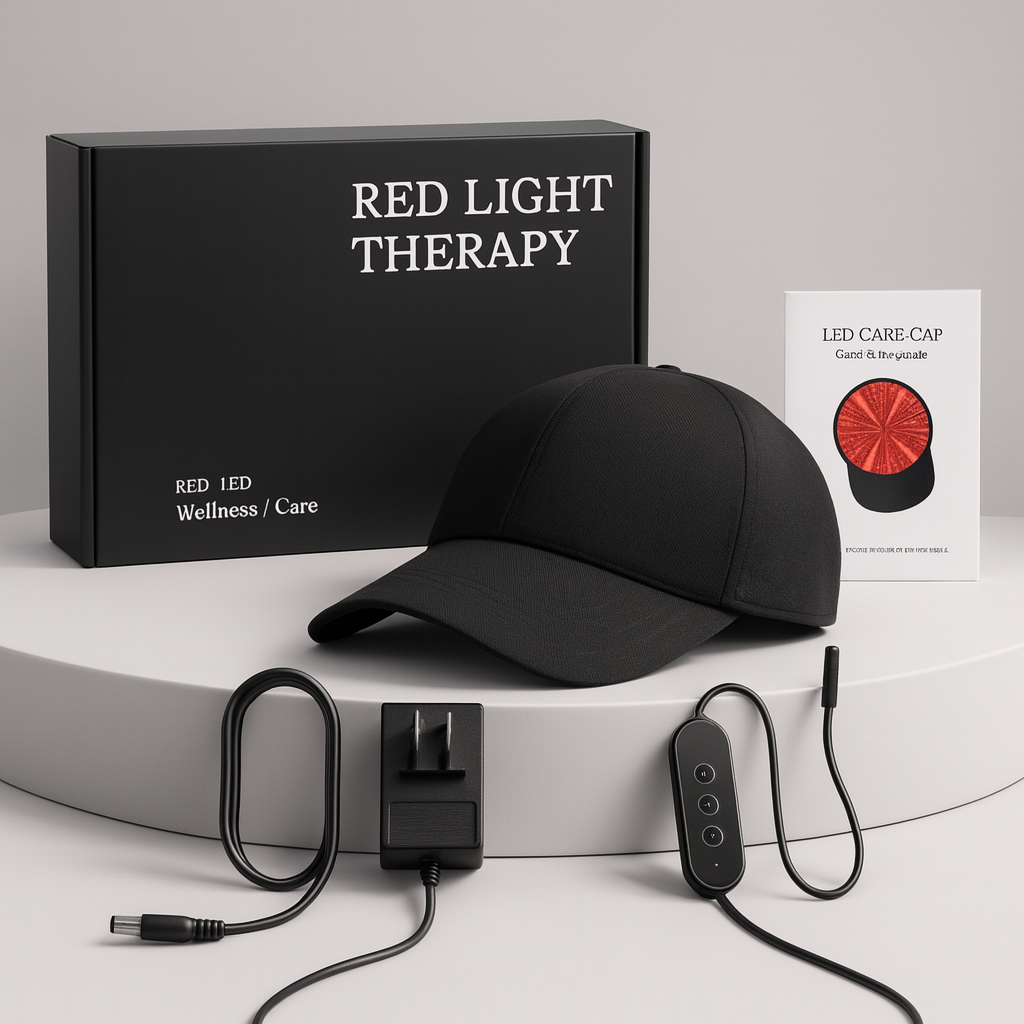 Dual-Wavelength Red Light Therapy Hair Cap with 660nm & 850nm for Scalp & Hair Wellness | Lersk