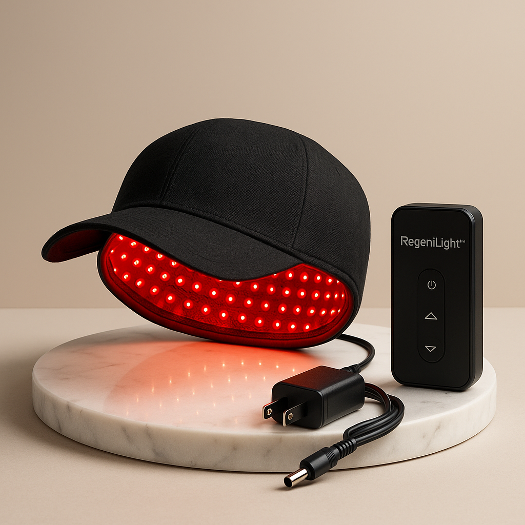 Dual-Wavelength Red Light Therapy Hair Cap with 660nm & 850nm for Scalp & Hair Wellness | Lersk