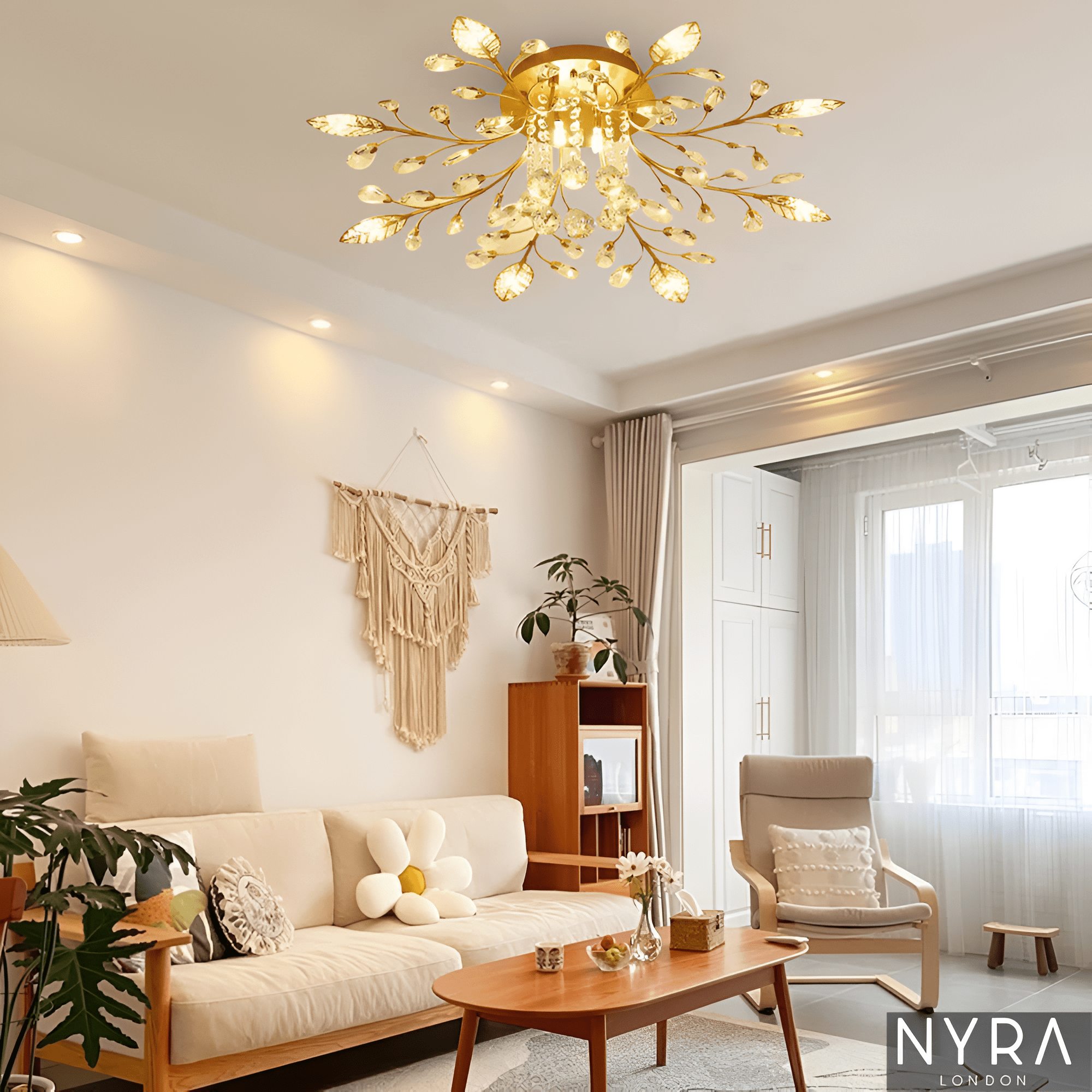 Lunara Floral Wall Chandelier | Lersk