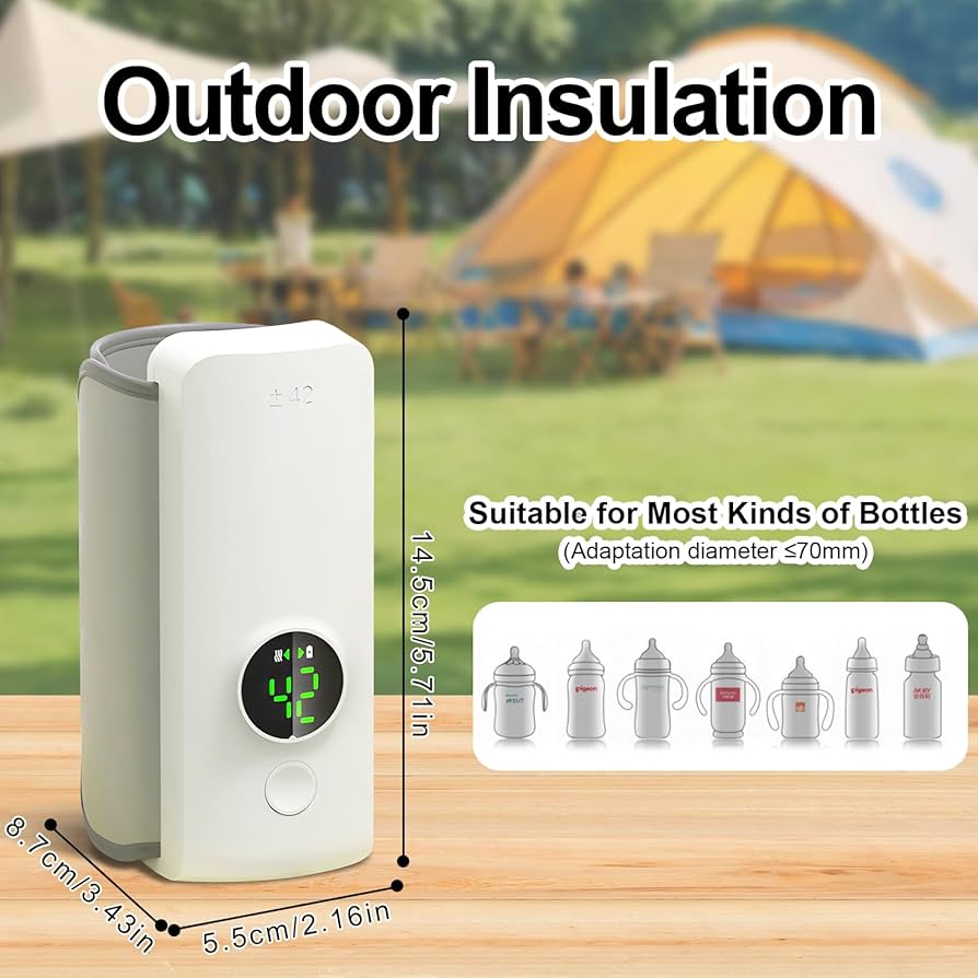 Portable Bottle Warmer For Busy Parents Fast Heating | Lersk