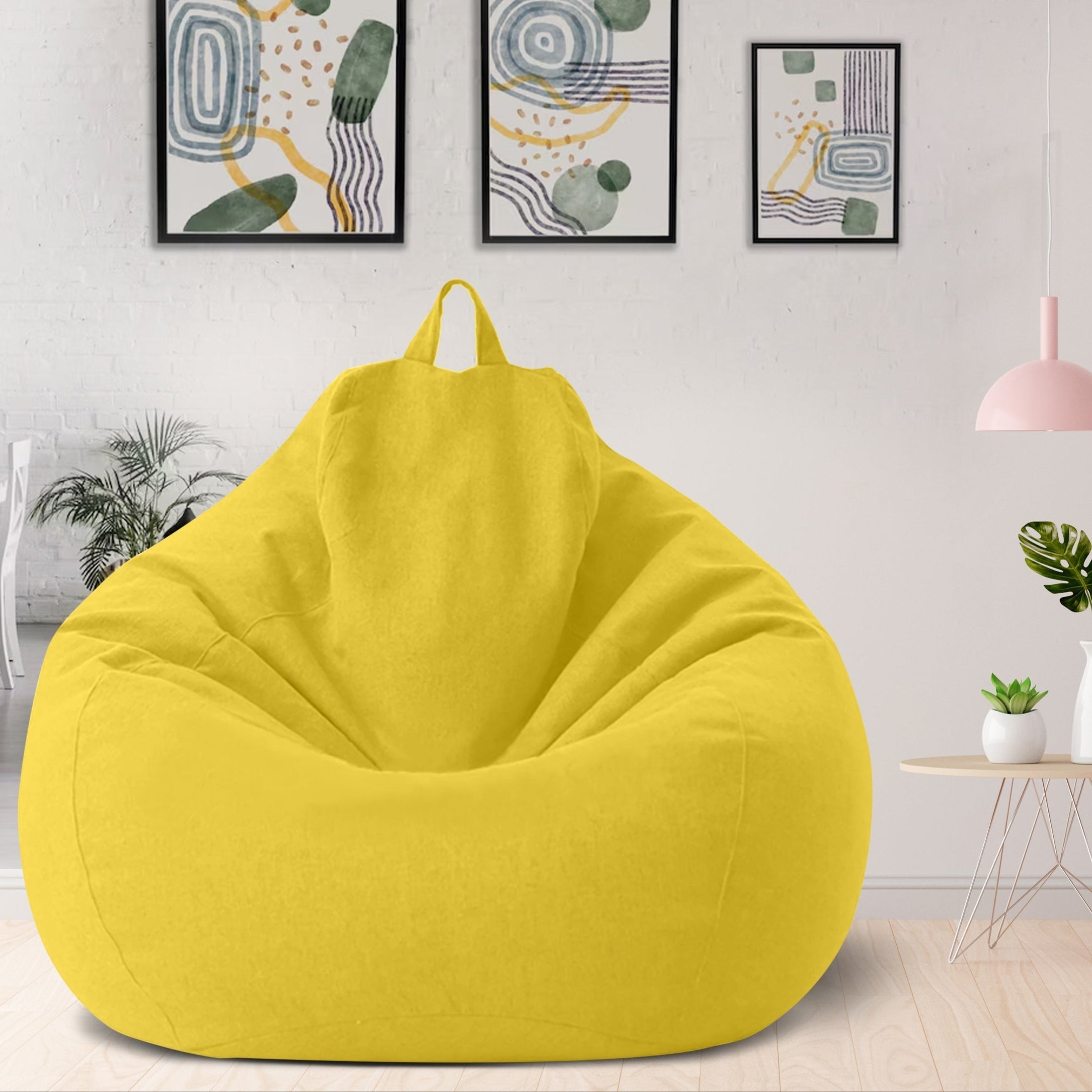 Luxusní lněný sedací vak pro ergonomické a stylové pohodlí v moderní domácnosti | Lersk
