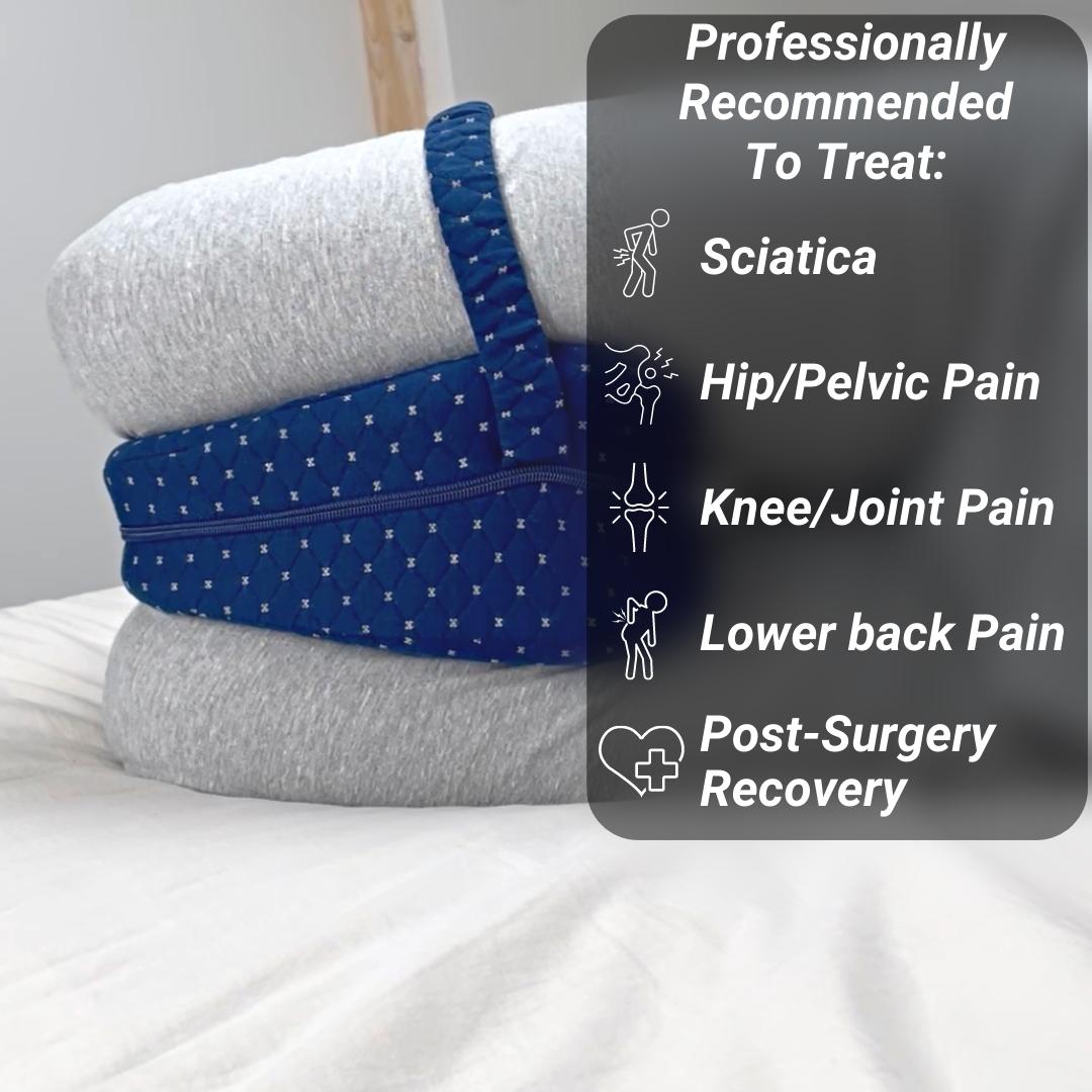 CloudAlign Memory Foam Leg Pillow for Sleep and Support | Lersk