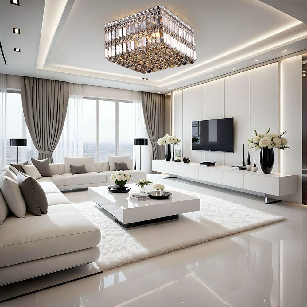 Chandeliers in Jade Crystal | Lersk