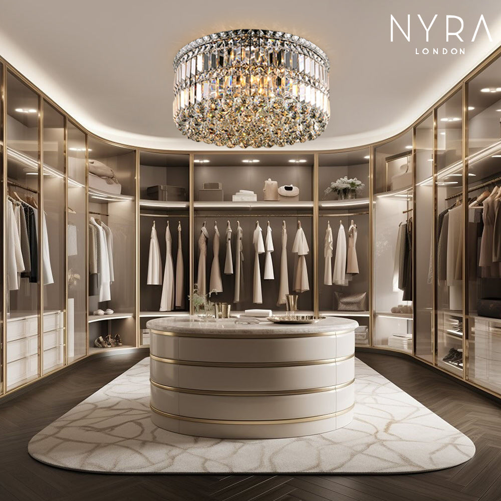 Chandeliers in Jade Crystal | Lersk
