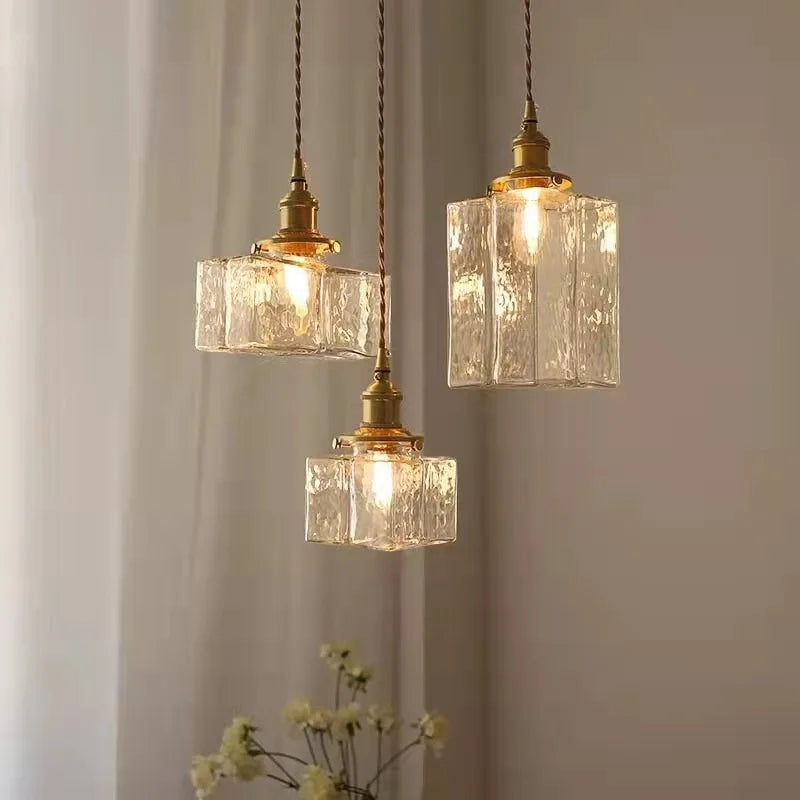 Aurora Vintage Glass Pendant Light For Dining Rooms | Lersk