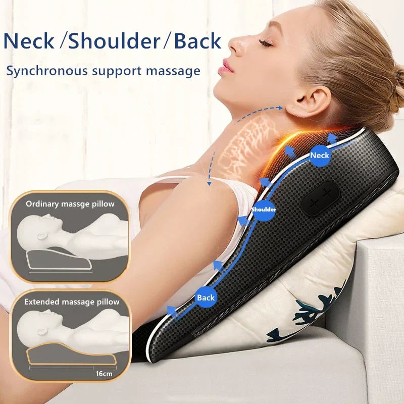 Novara Dual-Purpose Back & Neck Stretcher For Pain Relief | Lersk