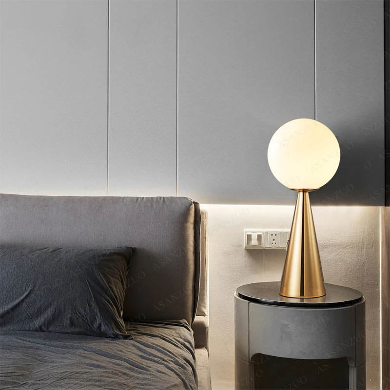 LumaGlow Table Lamp With Modern Bright Energy Efficient LED Lighting | Lersk