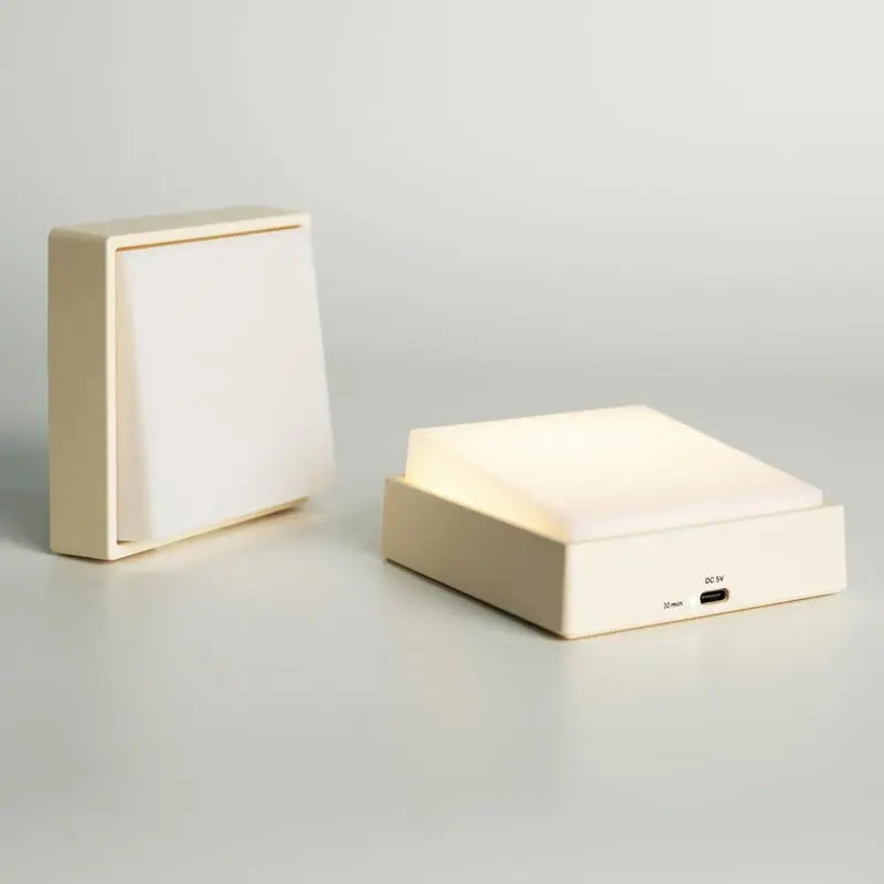 Compact draadloos dimbaar nachtlampje met timer, magnetische bevestiging en oplaadbaar | Lersk