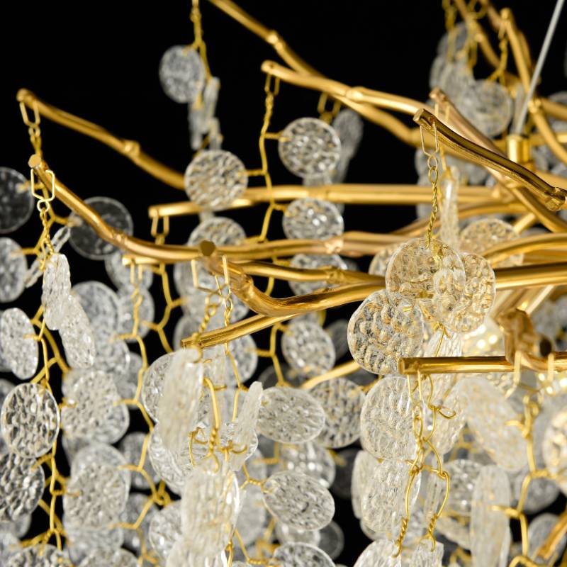 Luxury Crystal Pendant Chandelier For Modern Living Room Lighting | Lersk