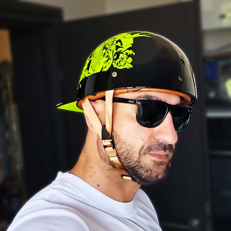 Přilba OrionRide ve stylu baseballu s certifikací DOT, ABS pro motocykly | Lersk