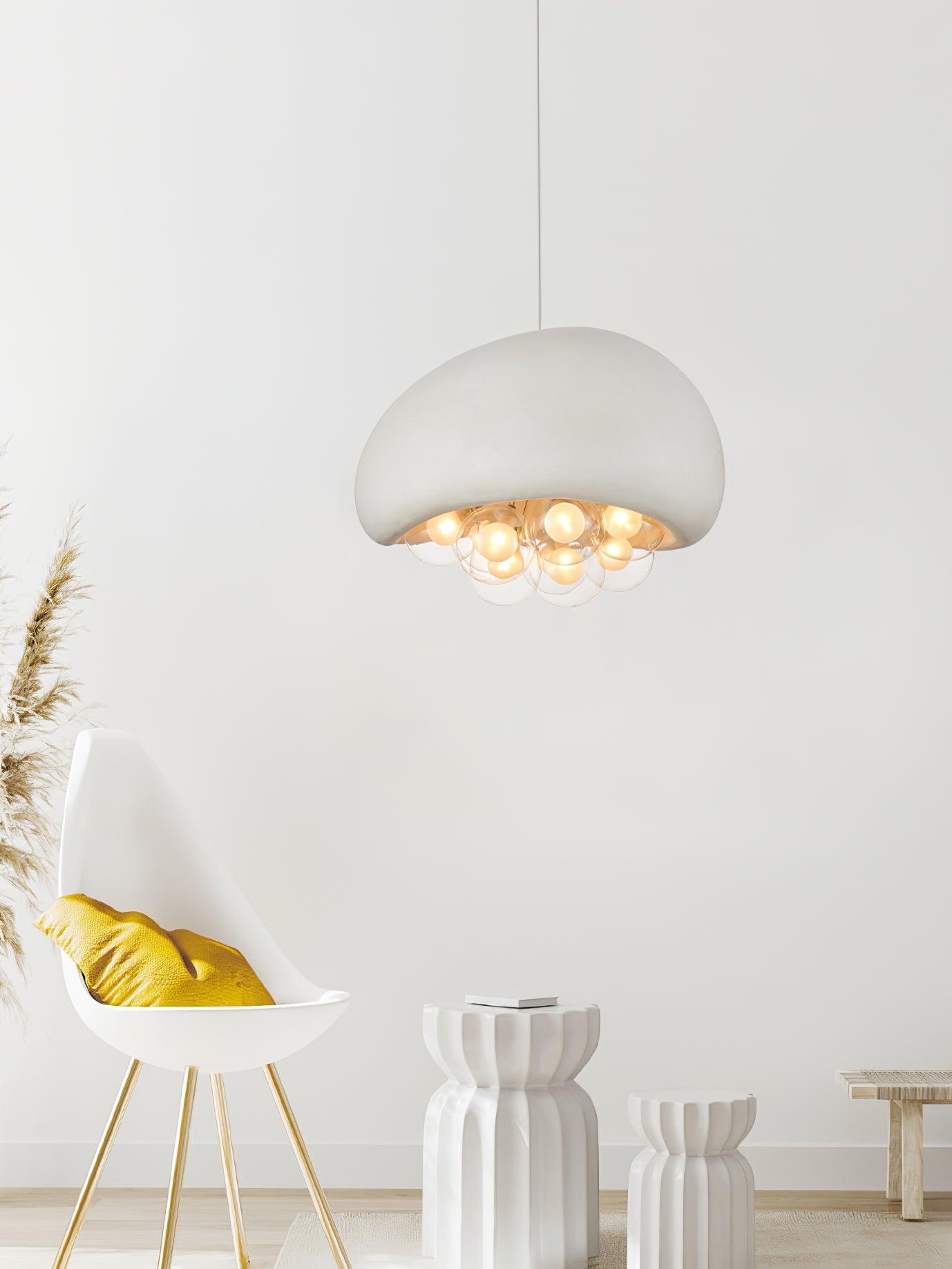 LuminaBubbles Hanging Lamp with Bubble Sphere Design | Lersk