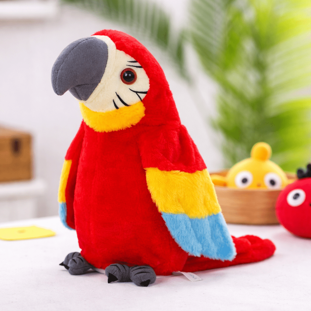 Interactive Talking Parrot Plush Toy For Kids Language Skills | Lersk