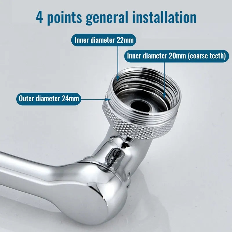 AquaFlex 1080° Swivel Faucet | Lersk