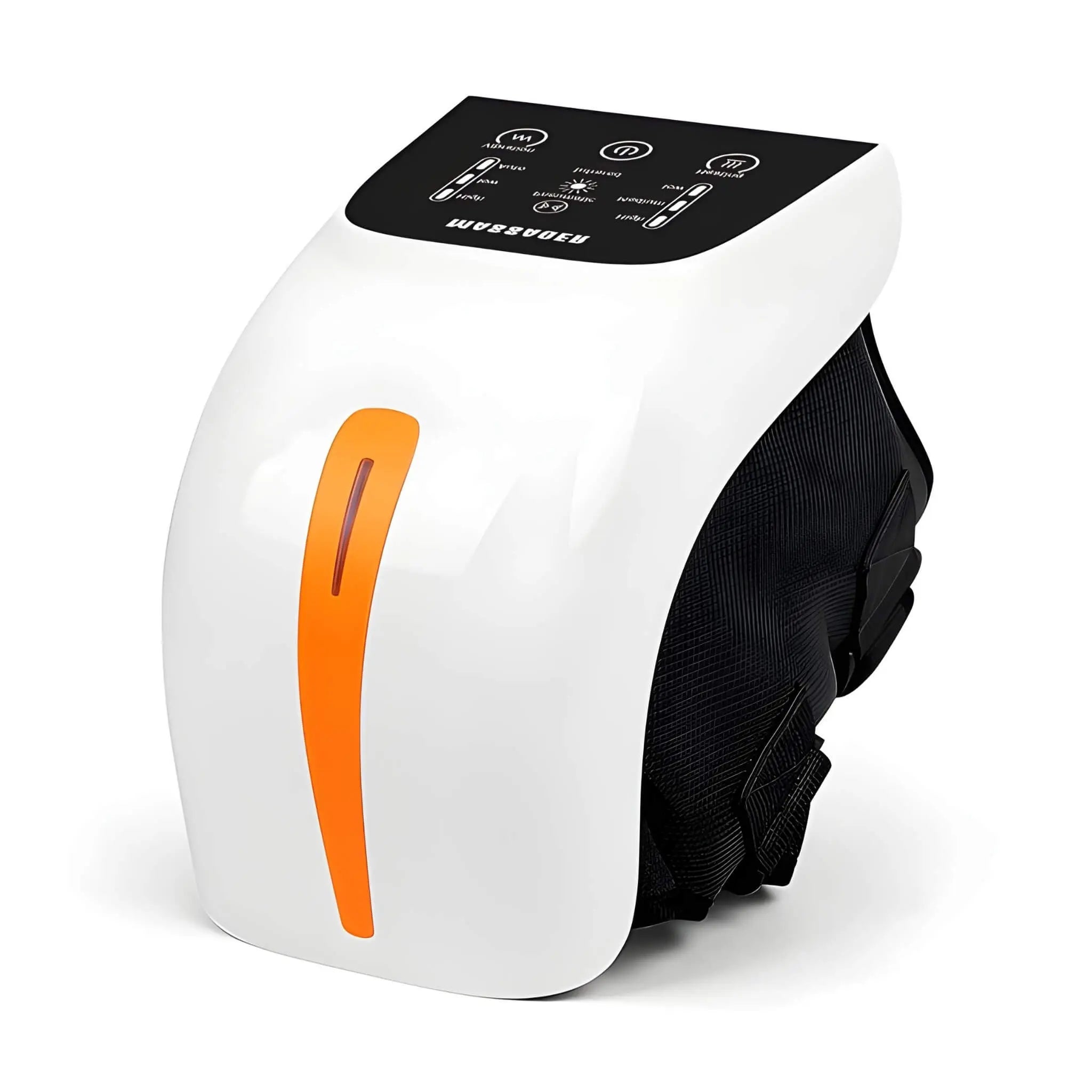 Appareil de massage pour genoux avec pétrissage par airbag, thérapie par chaleur et lumière rouge pour usage domestique | Lersk